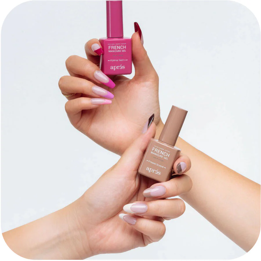 Apres French Manicure Gel Cairo Ombre Set (5pcs) - Image 4