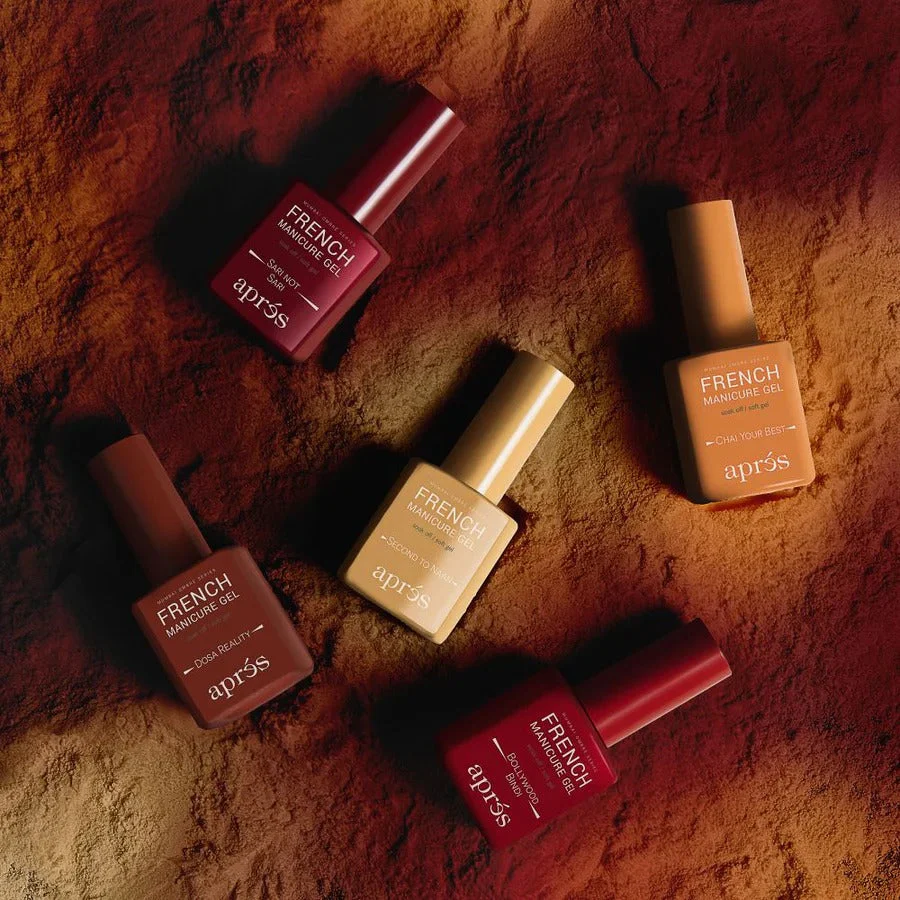 Apres French Manicure Gel Mumbai Ombre Set (5pcs) - Image 3