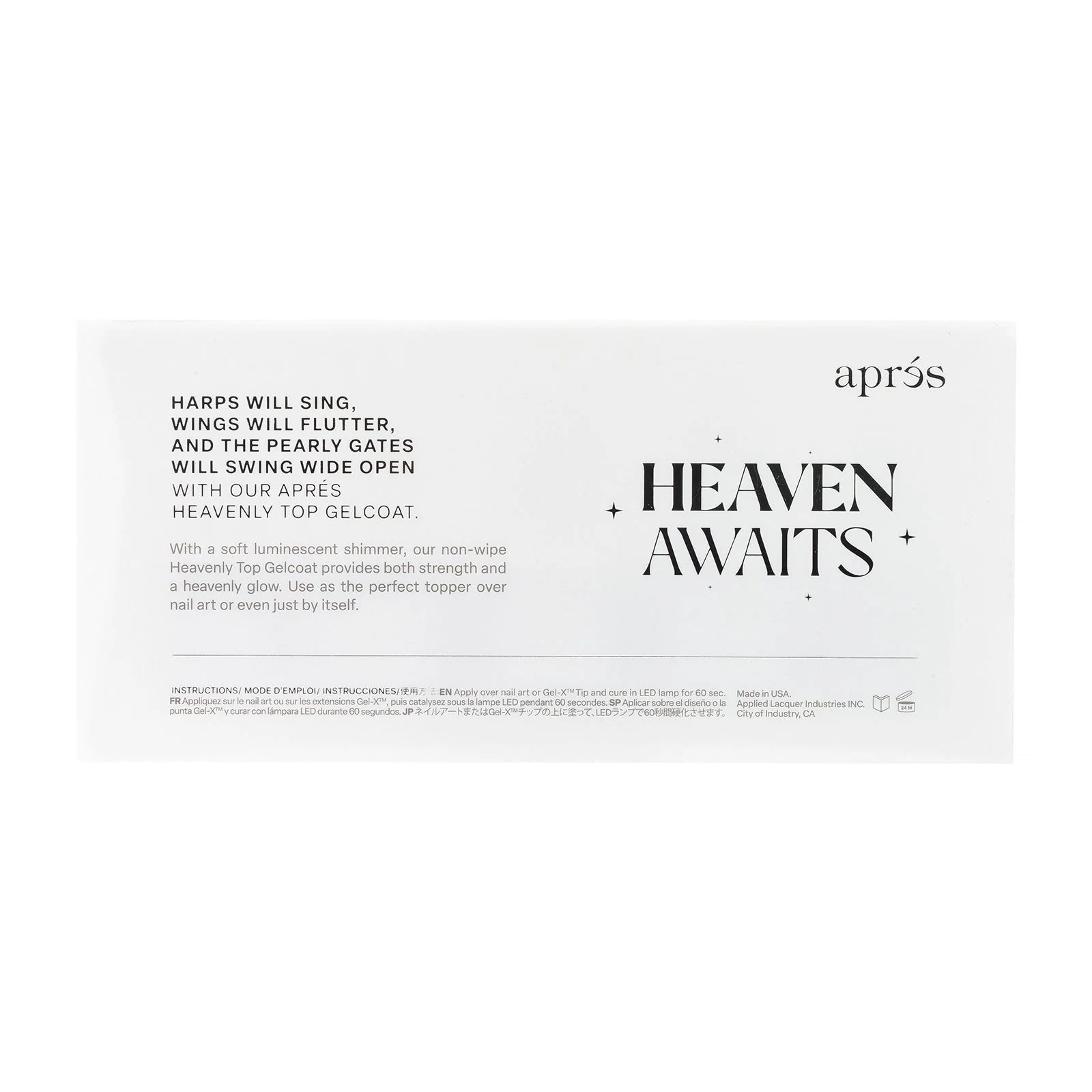 Apres Heavenly Top Gelcoat 5pcs Set - Image 4