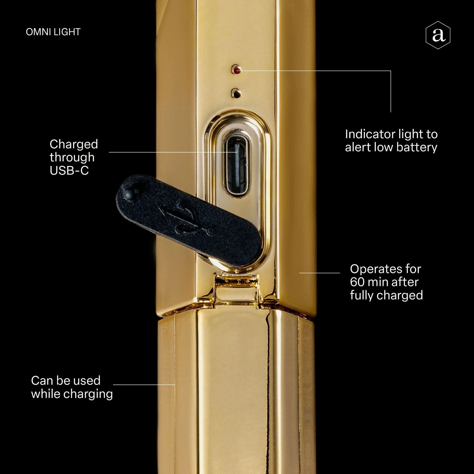 Apres Omni Flash Curing Light (Gold) - Image 4
